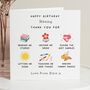 Personalised Nanny Grandma Gran Birthday Card, thumbnail 1 of 7
