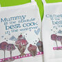 Personalised Parent And Child Aprons, thumbnail 5 of 7