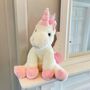 Unicorn Soft Toy, thumbnail 4 of 6