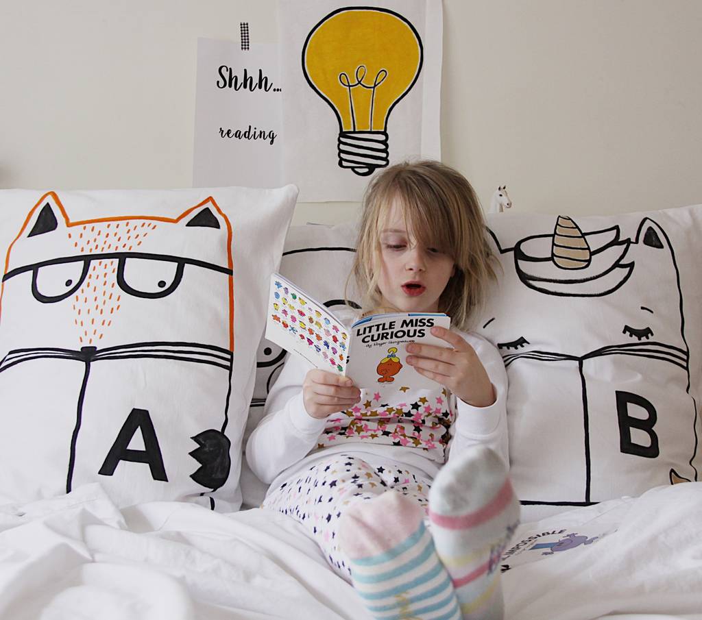 Reading Pillowcase By KraftyKDesign