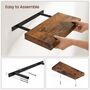 40 Cm Brown Floating Wall Mounted Shelf, thumbnail 7 of 7