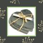 Heart Slate Coasters Set Of Four With Chalk, thumbnail 1 of 6