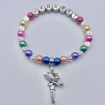 Personalised Princess Or Fairy Charm Bracelet, 5 of 12