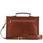 Small Italian Leather Briefcase. 'The Lorenzo', thumbnail 5 of 12