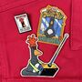 Feathers Mcgraw Remote Glow In The Dark Sew On Patch, thumbnail 4 of 4