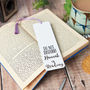Personalised Do Not Disturb Bookmark, thumbnail 1 of 4