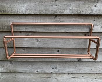 Shoe Shelf, Handmade Copper Shoe Storage, 4 of 8