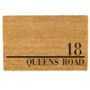 Personalised Coir Doormat With House Number And Street Name, thumbnail 5 of 11