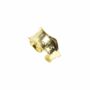 Adjustable Irregular Rings, Gold Vermeil 925 Silver, thumbnail 7 of 11