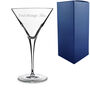Engraved 300ml Martini Glass With Gift Box, thumbnail 1 of 1