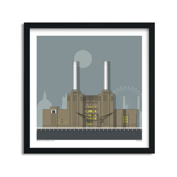 Battersea Power Station Giclee Print, 4 of 7