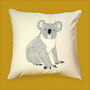 Koala Cushion Cover, thumbnail 1 of 3