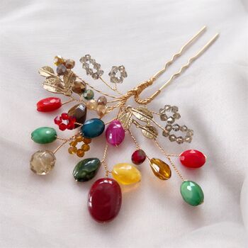 Aurora Bloom Hair Pin, 2 of 5