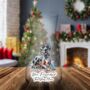Personalised Great Dane In Christmas Lights, thumbnail 8 of 10