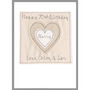 Personalised Heart Wedding Anniversary Card For Wife, thumbnail 8 of 12