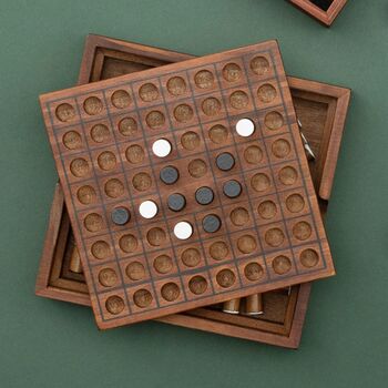 Reversi Wooden Board Game, 2 of 4