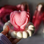 Hands Holding Heart Candle, thumbnail 5 of 7