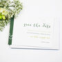 Floral Wedding Save The Date Card, thumbnail 1 of 2