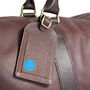 Personalised Corporate Gift Leather Luggage Tag, thumbnail 4 of 8