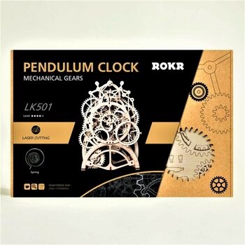 Steampunk Pendulum Clock Or Wall Pendulum Mechanism Kit, 5 of 9