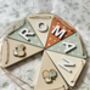 Farm Bunting Personalised Wooden Tractor Bunting For Nursery, thumbnail 5 of 12