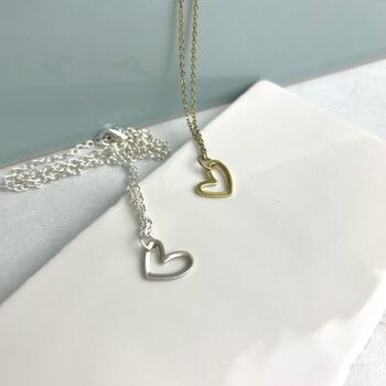 Heart Cut Out Necklace, 2 of 6