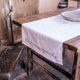 Personalised The Family Linen Table Runner, thumbnail 1 of 3