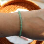 Green Aventurine Bracelet – Luck And Positivity Crystal, thumbnail 1 of 6