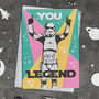 You Legend Original Stormtrooper Greetings Card, thumbnail 1 of 3