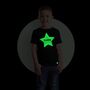 Glow In The Dark Personalised Star T Shirt, thumbnail 1 of 2