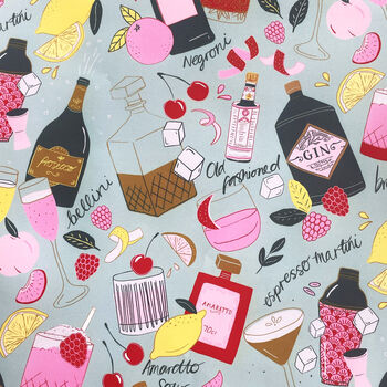 Cocktail Party Wrapping Paper, 7 of 7