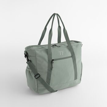 Personalized Men's Weekend Tote Bag, Travel Bag, 5 of 6