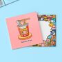 Ramen Pigs Card | Cute Greetings Card, thumbnail 3 of 4