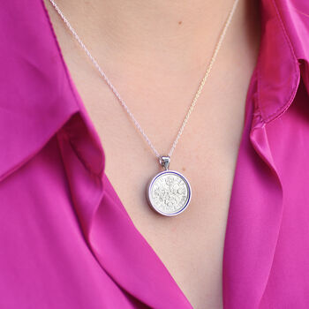 Luxury 60th Birthday Sixpence Necklace, 4 of 8