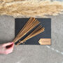 Tropical Coconut Incense Sticks Hand Rolled, thumbnail 4 of 6