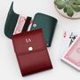 Personalised Leather Patch Playing Card Holder And Cards, thumbnail 1 of 3