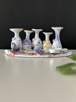 Handmade Porcelain Funny Figurines/Tea Light Holder, 2 of 4