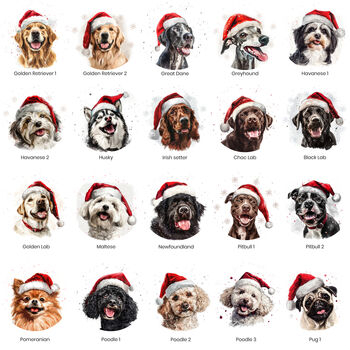 Personlaised Dog Breed Christmas Bauble, 7 of 10