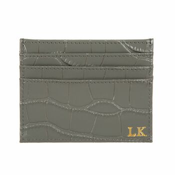 Personalised Leather Card Holder, 4 of 7