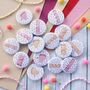 Cute Valentine Themed Badges, Pack Of Four, thumbnail 8 of 10