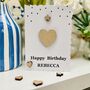 Personalised Birthday Card Heart For Her Special Birthday, thumbnail 3 of 10