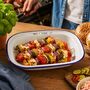 Personalised Enamel BBQ Serving Dish, thumbnail 1 of 2