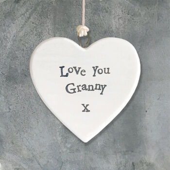 Love You Granny Mini Porcelain Hanger, 6 of 8