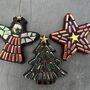Make Your Own Set Of Three Hanging Christmas Mosaics, thumbnail 4 of 10