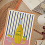 Limoncello Cocktail Art Print, thumbnail 4 of 4