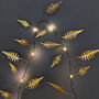Gold Fern Fairy Lights, thumbnail 1 of 3