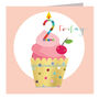 Cupcake 2nd Birthday Card, thumbnail 3 of 5