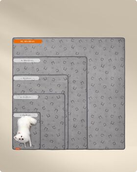 Reusable Dog Training Pads Washable Pet Mat, 2 of 5