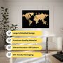 World Scratch Map Travel Gifts, thumbnail 2 of 10
