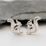 Squirrel Cufflinks In Sterling Silver, thumbnail 1 of 8